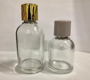 50 ml i 100 ml luksusowe szklane butelki perfum / szklane butelki z rozpylaczem Opakowanie do makijażu