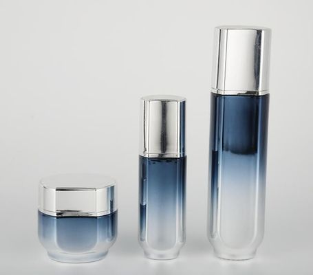 Dostosowane szklane butelki kosmetyczne i słoiki do kremów Opakowania do pielęgnacji skóry Różne malowanie i sitodruk