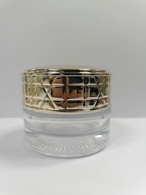 Wielokrotnego użytku szklany słoik do pielęgnacji skóry Słoik kosmetyczny OEM 30g 50g