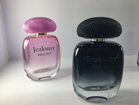 Gradientowe różowe gradientowe czarne luksusowe butelki perfum z nasadką atomizera