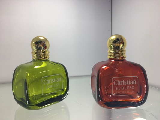 Atomizer Opryskiwacz Luksusowe Butelki Perfum Przezroczysty Zielony Czerwony Kolor