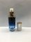 30 ml szklana butelka na balsam z pompką Przezroczysta zieleń Gradientowy niebieski kolor Perłowa biel
