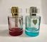 50ML 100ML Kształt cylindra Luksusowe szklane butelki perfum / Kolorowe butelki perfum w sprayu Opakowania do pielęgnacji skóry i makijażu