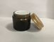 Aluminium Golden Lid Amber 2 uncje 8 uncji Okrągły słoik kosmetyczny Opakowanie do pielęgnacji skóry