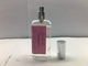 Płaski kwadratowy kształt 30 ml luksusowych butelek perfum ze wąską srebrną nasadką