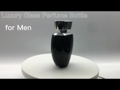Empty Glass Perfume Bottle Cosmetic Luxury For Skin Care