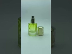 Żółta Premium Szklana Butelka Lotion 40ml Z Złotą Butelką Pompy Butelka Kosmetyczna OEM