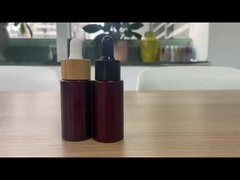 Szklane butelki z zakraplaczem