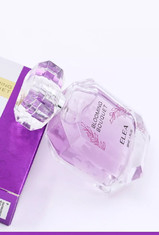 Szklane puste 100 ml luksusowe butelki perfum z wytłoczonym logo z nakrętką Surlyn