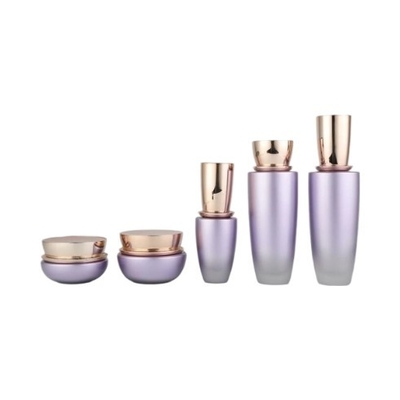 Opakowania kosmetyczne z metalową zakrętką 130 ml Opakowania do pielęgnacji skóry Szklane butelki Cosmeitc