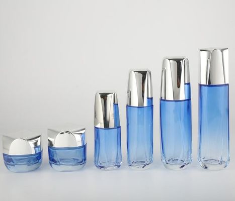 Butelka kosmetyczna Opakowanie do pielęgnacji skóry MSDS 40 ml Szklane słoiki do kremów OEM