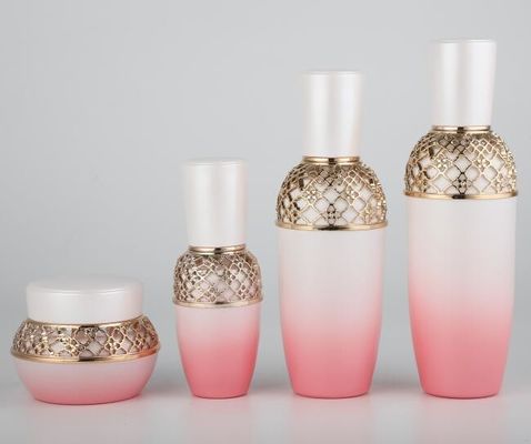 Szklane butelki kosmetyczne Butelki na balsam Słoiki do kremów Opakowania do pielęgnacji skóry OEM