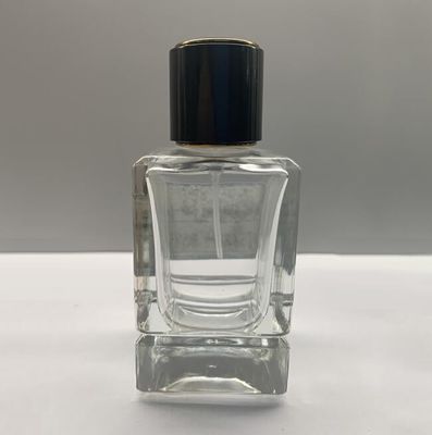 Opryskiwacz szklany 50 ml kwadratowych luksusowych butelek perfum OEM Opakowanie do makijażu