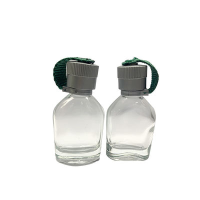 Szklane butelki OEM 25 ml Małe perfumy Czajnik podróżny Czapka