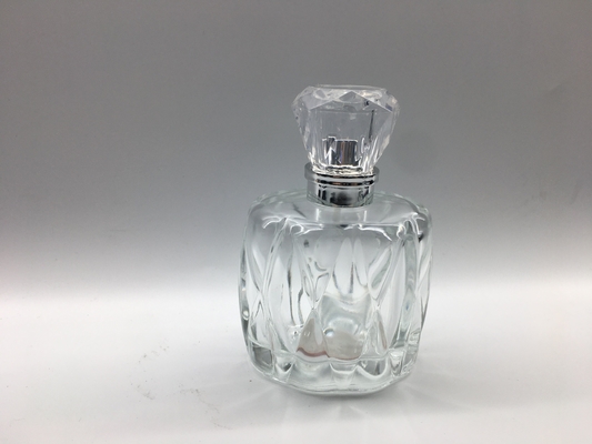 Surlyn Cap Clear Glass Perfume Bottle Galwanizacja do aromaterapii
