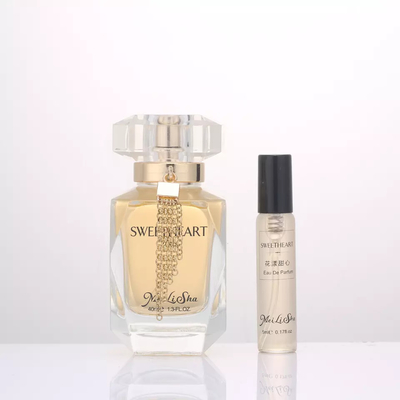 Dostosowana pusta szklana butelka perfum 100 ml szklana butelka z rozpylaczem perfum