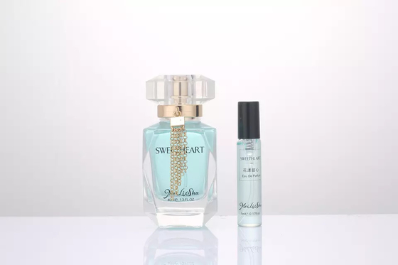 Dostosowana pusta szklana butelka perfum 100 ml szklana butelka z rozpylaczem perfum