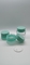 Kosmetyczne szklane butelki z balsamem Słoik Cylinder Kształt Klasyczny design 100 ml