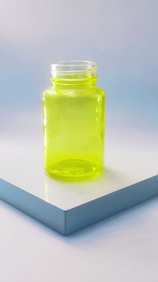 100ml Szklana butelka kapsułka Suplement do włosów Okrągła szklana kapsułka Do serum pod oczy i serum do twarzy OEM
