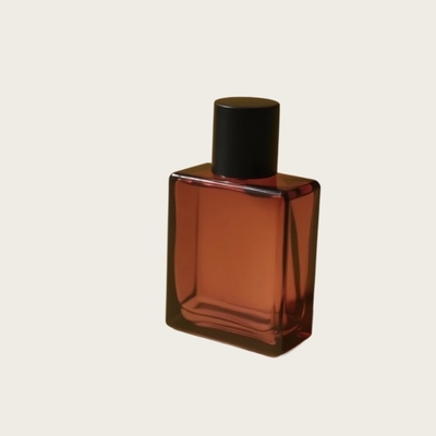 25ml Szklana butelka na perfumy Płaski prostokąt OEM Private Label Opakowanie kosmetyczne Producent butelek