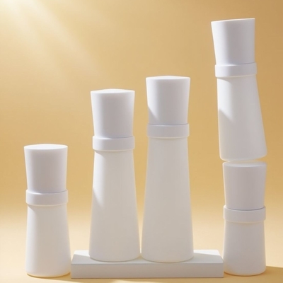 Cena fabryczna 50ml 100ml 120ml Szklany balon opakowanie Pustka nowoczesna pompa balonowa Szklana butelka do pielęgnacji skóry krem do ciała