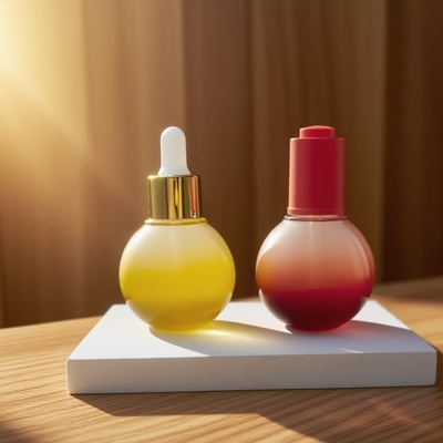 Szklana butelka serum 30 ml/40 ml/50 ml do pielęgnacji skóry z kroplówką do wilgoci do twarzy - opakowanie kosmetyczne