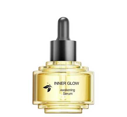 Luksusowa dwukolorowa szklana butelka z zakraplaczem o pojemności 30 ml Nowy stylowy design do butelki z olejkiem do pielęgnacji skóry