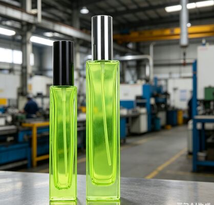 Szklana butelka sprayu z wierszem skrętowym do kosmetyków 5 ml 10 ml Przenośna buteleczka szklana do uzupełniania perfum