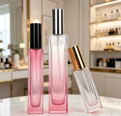Szklana butelka sprayu z wierszem skrętowym do kosmetyków 5 ml 10 ml Przenośna buteleczka szklana do uzupełniania perfum