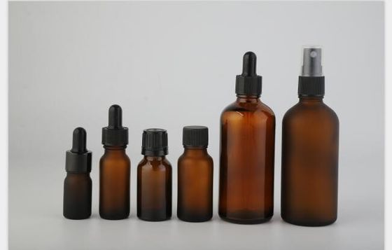 5 ml, 10 ml, 15 ml, 30 ml, 50 ml, 100 ml butelki ze szklaną kropelką