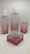 50g 40ml Różowe wyblakłe luksusowe szklane butelki kosmetyczne i słoiki Opakowania OEM