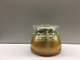 Luksusowy okrągły szklany słoik nawilżający do twarzy 50g MSDS Słoiki kosmetyczne ze złotymi pokrywkami